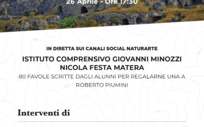 “La Favola dei Parchi della Basilicata”: l’Ente Parco della Murgia presenta la sua favola con l’Istituto Comprensivo Minozzi-Festa