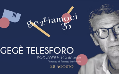Matera, il 28 a Palazzo Lanfranchi “Gegè Telesforo Impossible Tour”