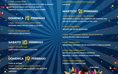 Montescaglioso, da domenica 5 febbraio torna il Carnevale