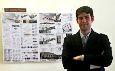 L’architetto materano Francesco Vinciguerra dedica a Tonio Acito la Medaglia d’Argento ricevuta a Ferrara nel corso della cerimonia di premiazione del Domus Restoration and Preservation International Prize for Architectural Restoration