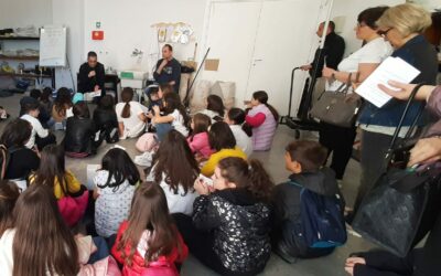 Matera, il Carro della Bruna svelato ai bambini che quest’anno riceveranno la Prima Comunione. Iniziativa promossa dall’Associazione Maria SS. della Bruna