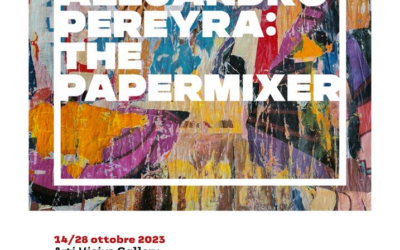 Matera, fino al 28 ottobre nello Studio Arti Visive la personale “The papermixer” di Alejandro Pereyra