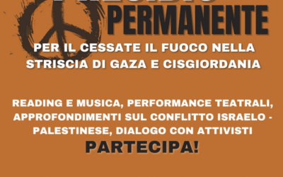 Il nascente Comitato per la Pace di Matera organizza un presidio permanente per il cessate il fuoco nella Striscia di Gaza e in Cisgiordania