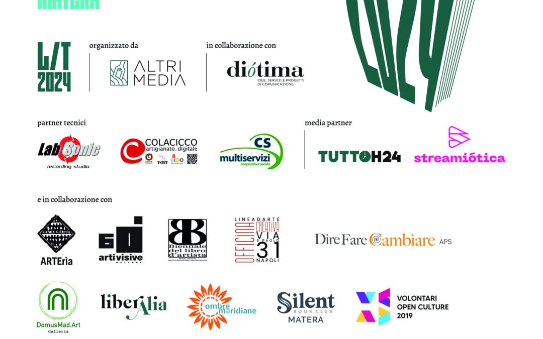 Quinta edizione del Festival “Libri in Terrazza”, oggi l’inaugurazione. Dal 7 al 13 settembre a Matera, con anteprime il 5 e il 6 settembre, tanti appuntamenti anche con “Libri in Terrazza Off”
